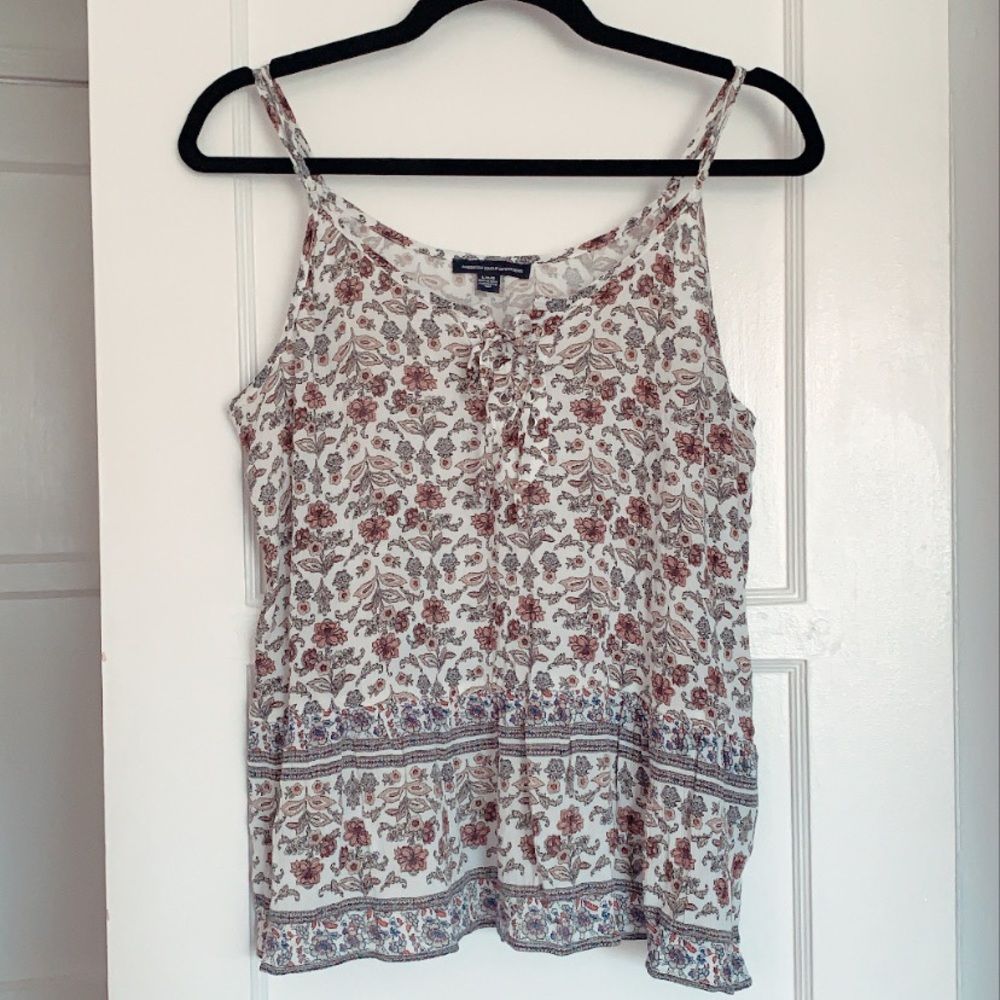 AEO Paisley Boho Tank Top